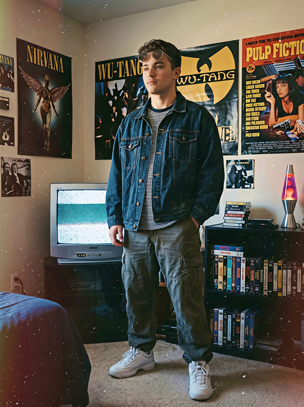 Retro 90s Portrait | PromptGet