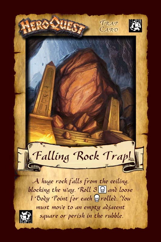 b falling rock trap