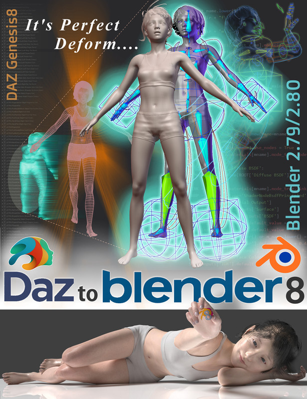 DAZtoBlender8 DAZtoBlender8