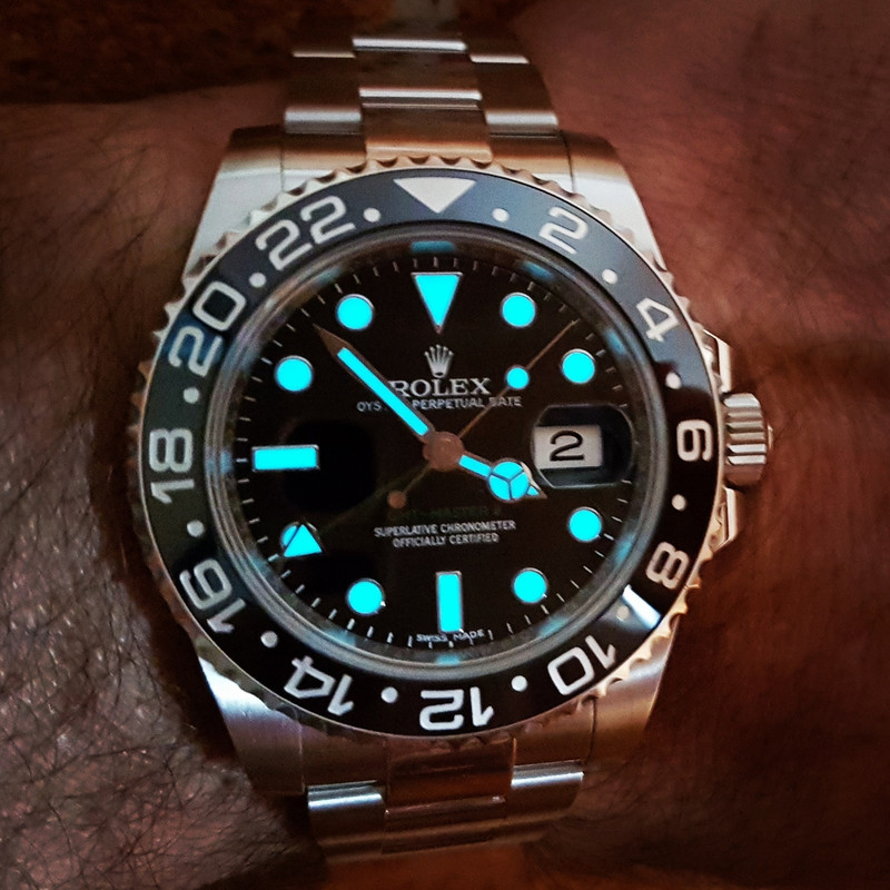 Rolex GMT Master II 40mm Ref 116710LN Cal. 3186 (2)