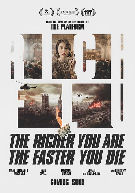 LA PELÍCULA “RICH FLU”, DE GALDER GAZTELU-URRUTIA, ESTRENO EN CINES EL 24 DE ENERO
