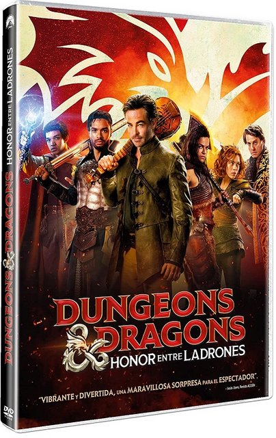 Portada - Dungeons & Dragons: Honor Entre Ladrones [2023] [DVD9 Full] [Pal] [Cast/Ing/Fra/Ita] [Sub:Varios] [Fantástico]