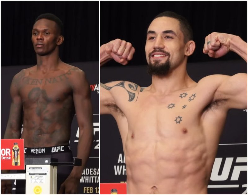 Кантар преди UFC 271