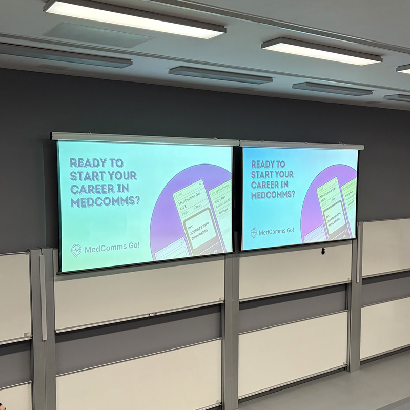 pobl at a MedComms.Jobs careers event