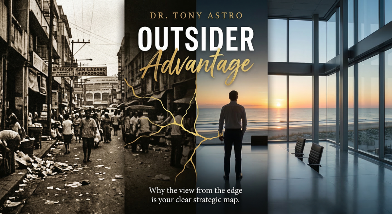 The Outsider Advantage book cover