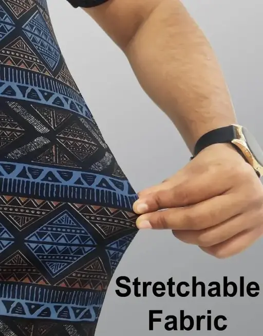 black lycra half shirt (R302)