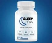 SleepLean night-time sleep and fat-burning support supplement bottle