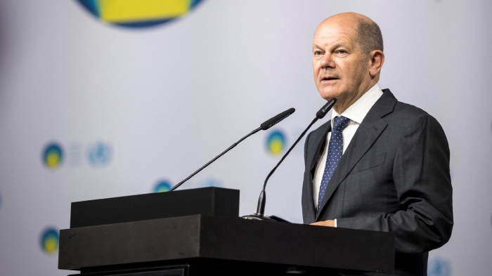 Kanselir Jerman, Olaf Scholz, menjadi salah satu pemimpin negara yang turut menghadiri gelaran Konferensi Tingkat Tinggi (KTT) G20 di Bali pada 15-16 November 2022.