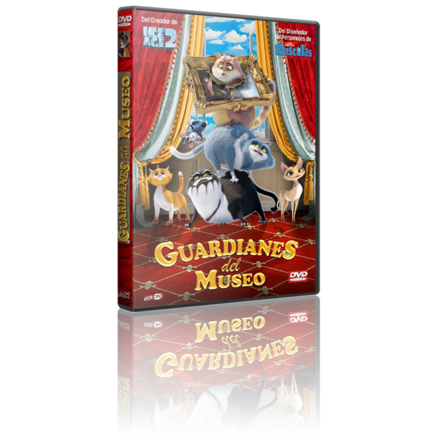 Portada - Guardianes del Museo [DVD5 Full][Pal][Cast/Ing/Eusk/Cat][Sub:Varios][Animación][2023]