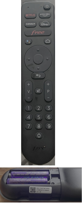 Telecommande OK