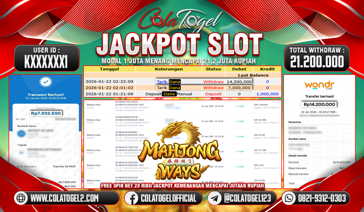 JACKPOT SLOT GACOR!!