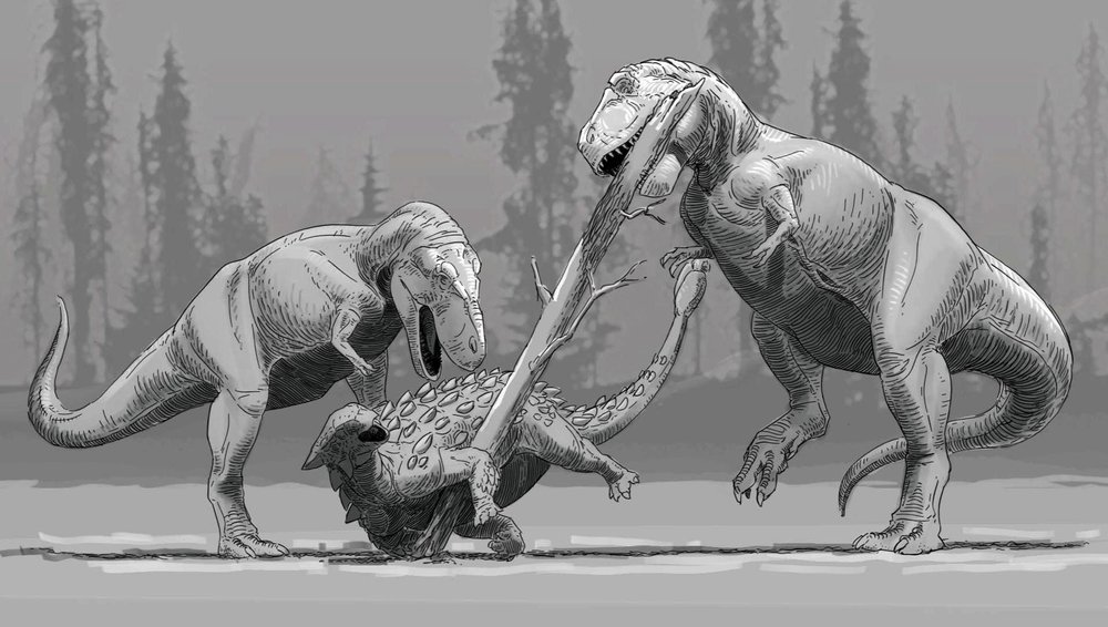 dinosaur-cognition-April-2024-A-S-Minniear-tyrannosaur-tool-use-1907px-248kb-April-2024-Tetrapod-Zoo