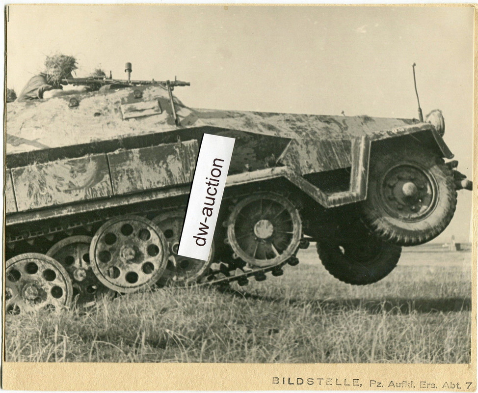 Panzer Spähwagen SdKfz , Pz. Aufkl. Abt. 7 , Sol