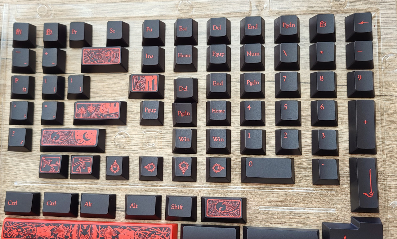 Dark Covenant PBT Dye-Sub+PC- 2300
