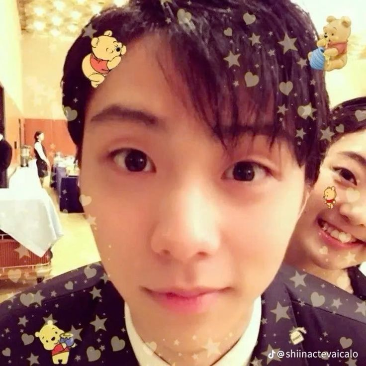yuzuru hanyu winnie the pooh edit