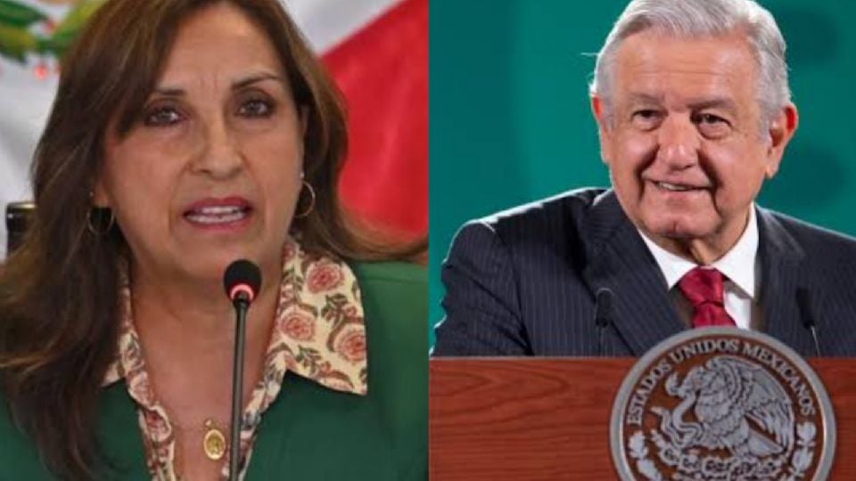 Tras declararlo persona non grata, Dina Boluarte se 'lanza' contra AMLO y lo llama ignorante