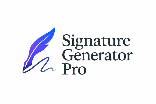 Signature Generator Pro