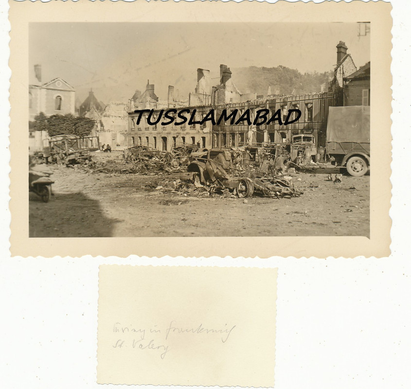 Saint Valery en Caux Frankreich alte Häuser Stad