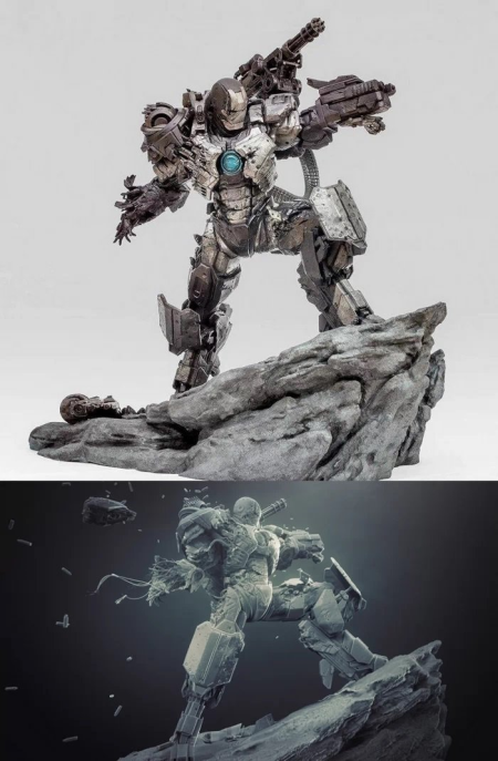 Joe Grundfast – War Machine – Iron patriot – 3D Print Model