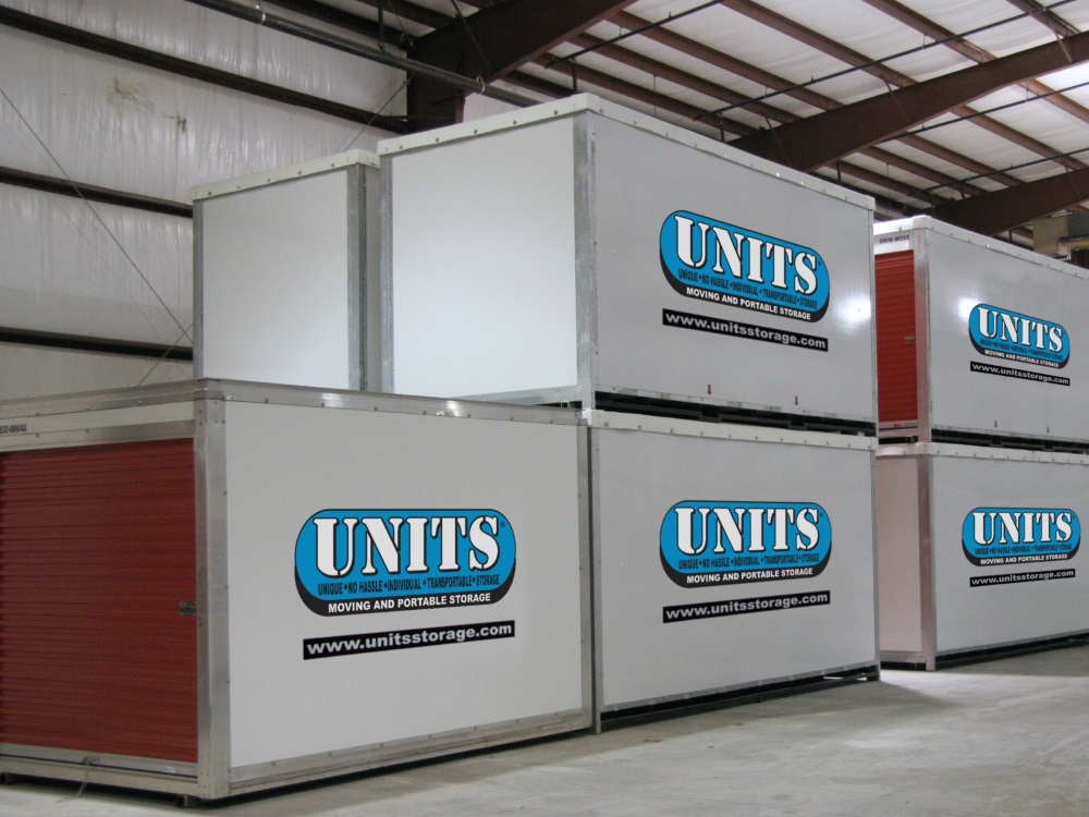 UNITS Portable Storage Containers are a great solution for people who would rather have the storage unit brought to them.