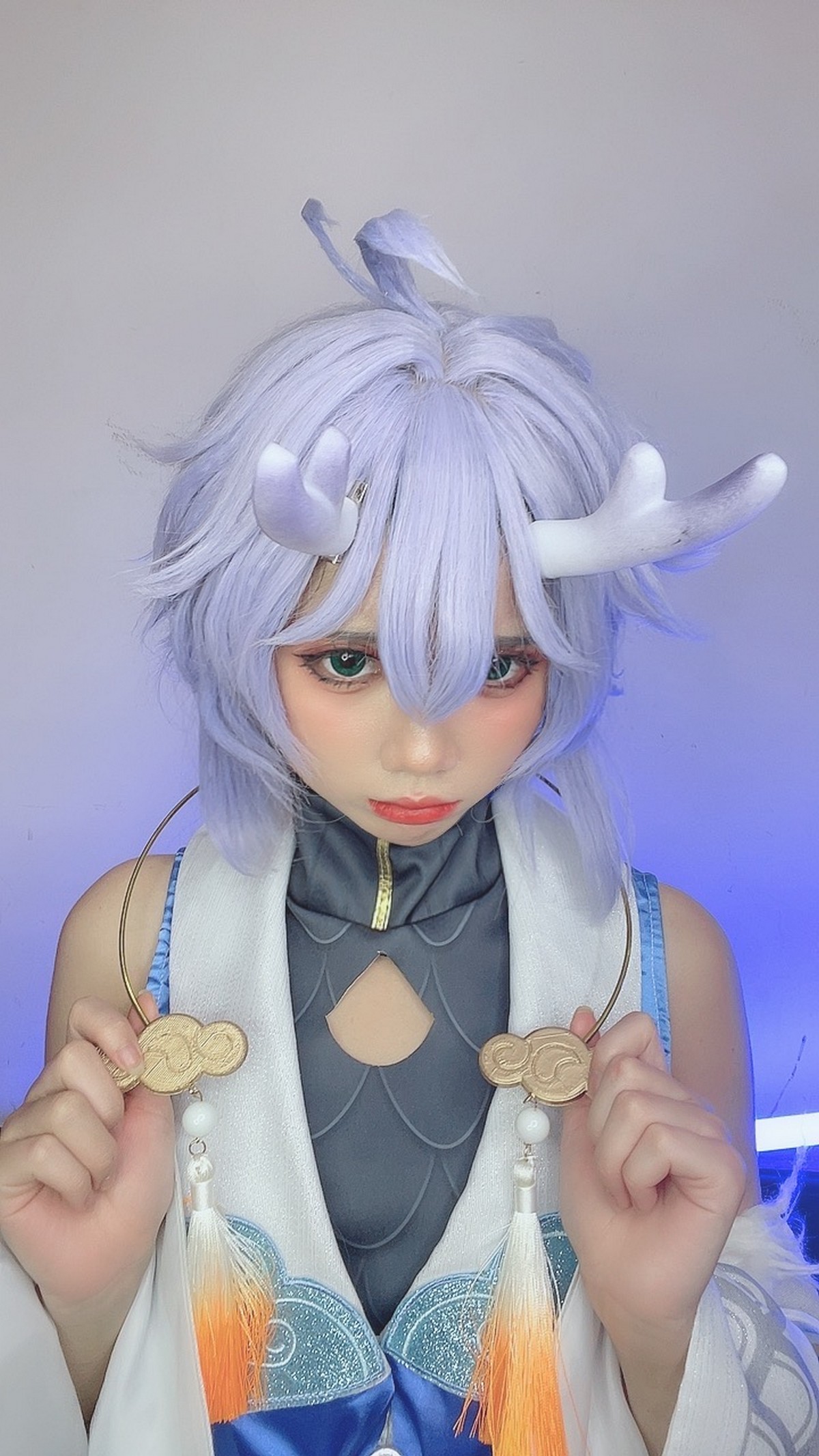 PoppaChan Bailu Cosplay Pack (Honkai Star Rail) – 155 Photos 12 Videos 457MB插图8