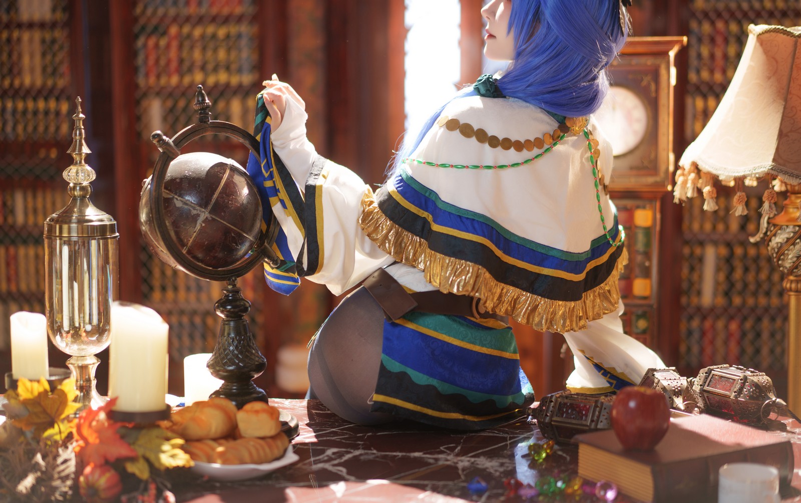 一千只猫薄禾写真 – 魔女·安洁 Cosplay 高清写真套图（18P / 234.4MB）插图3