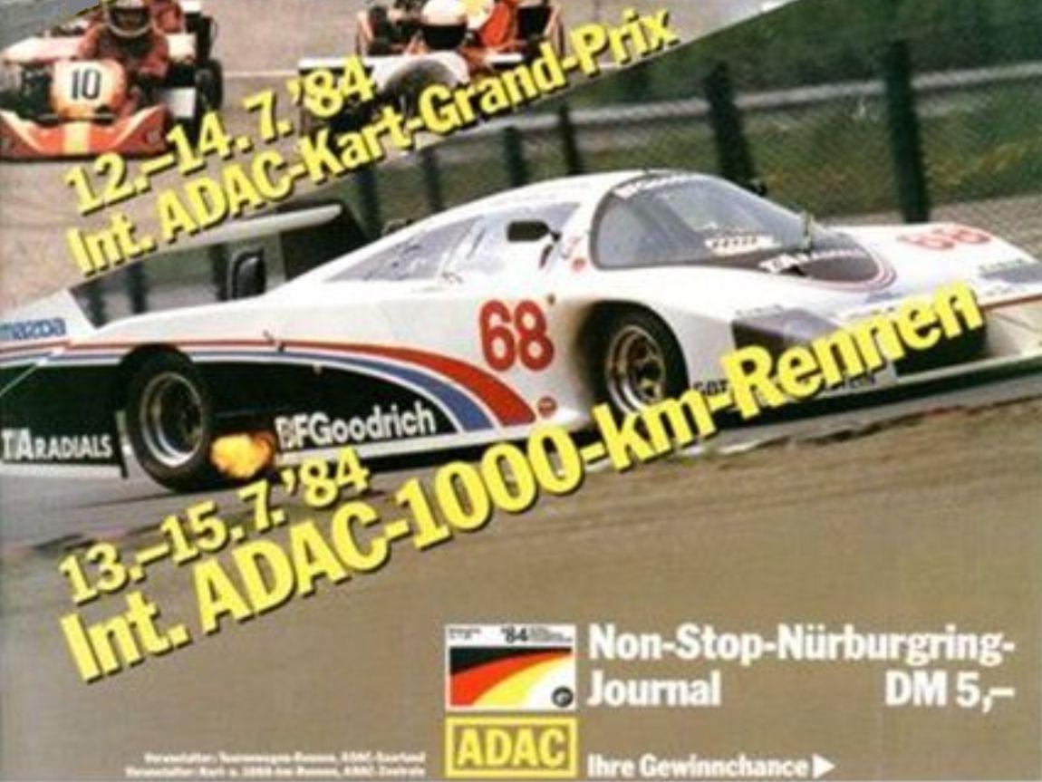 WOW EXTREMELY RARE Porsche 956K #7 Senna Nürburgring 1984 1:43