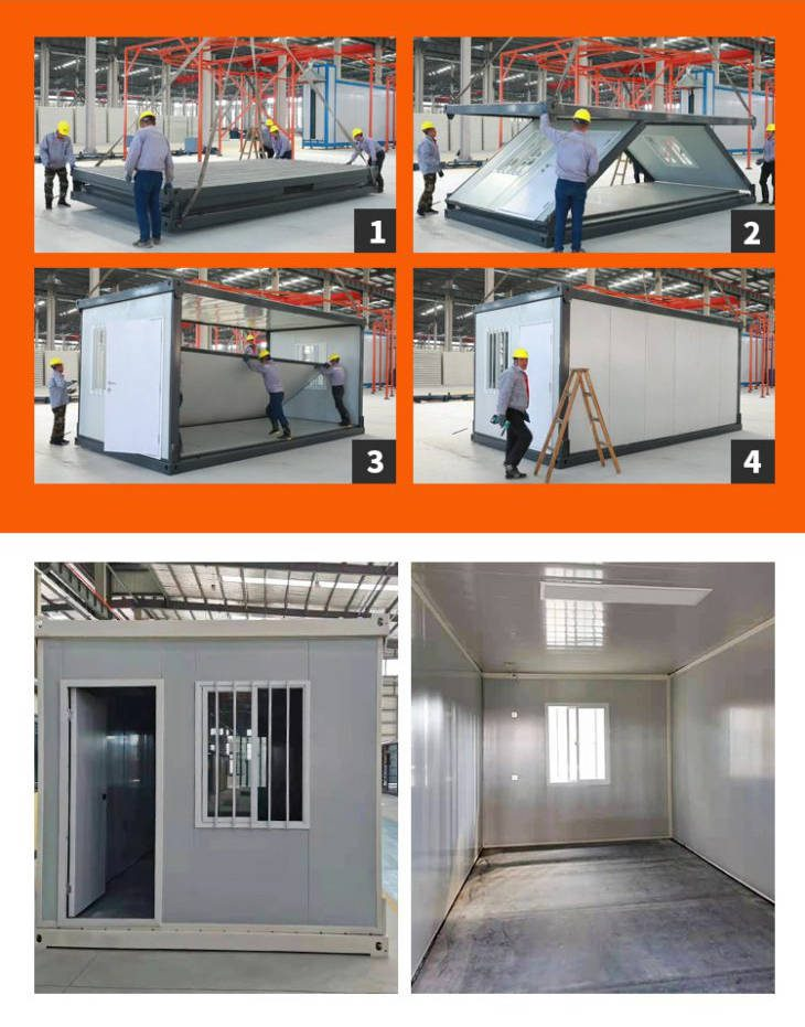 Z type Expandable Container Houses
