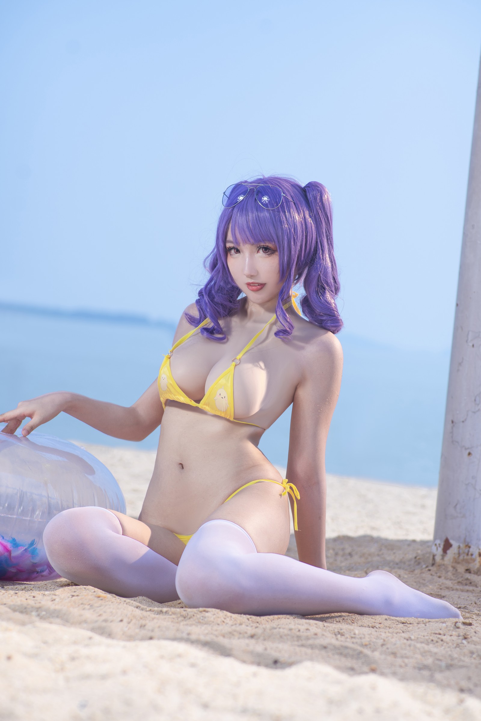 刺青Poi 沙滩排球 Cosplay｜夏日主题 写真合集（含隼隼子）【40P｜667.8MB】插图2