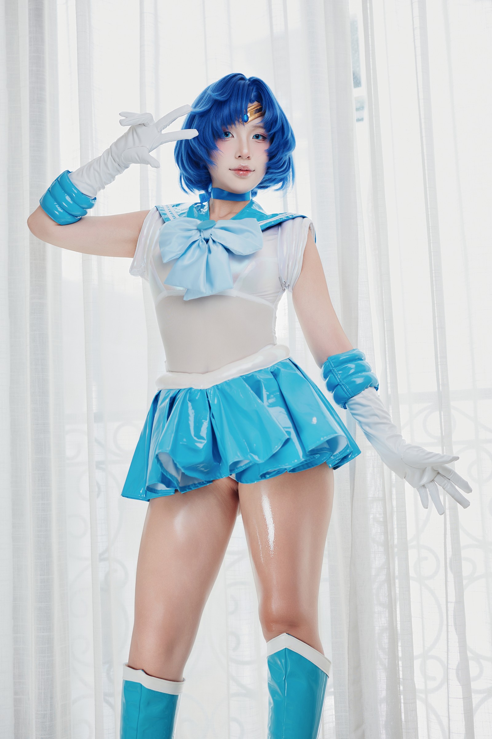 Puy Puy – Sailor Mercury 水手水星 Cosplay 写真（288P+10V-2.26GB）美少女战士插图7