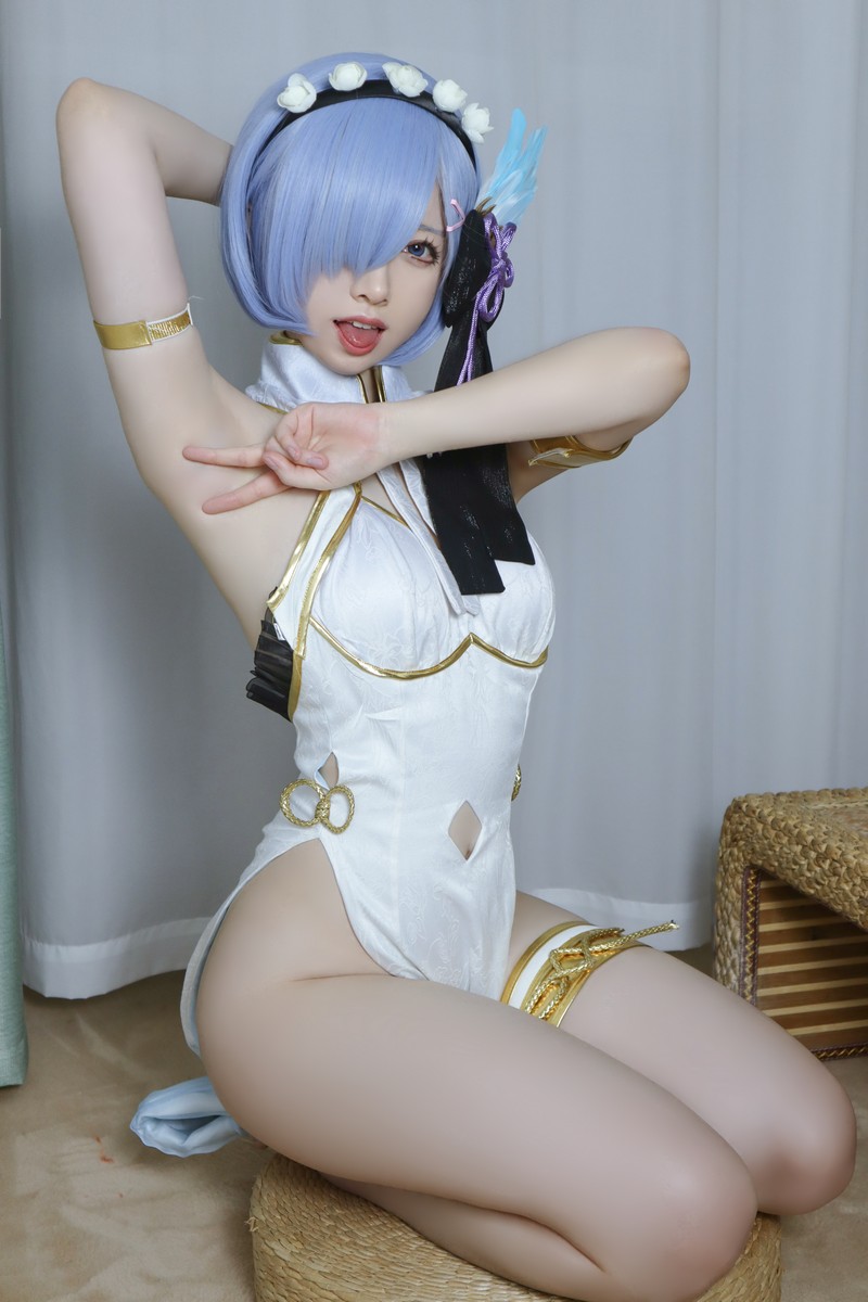 Asagiriai（愛ちゃん）ReZero 角色Cosplay写真图集 34P 高清美图合集 (285.5M)插图5