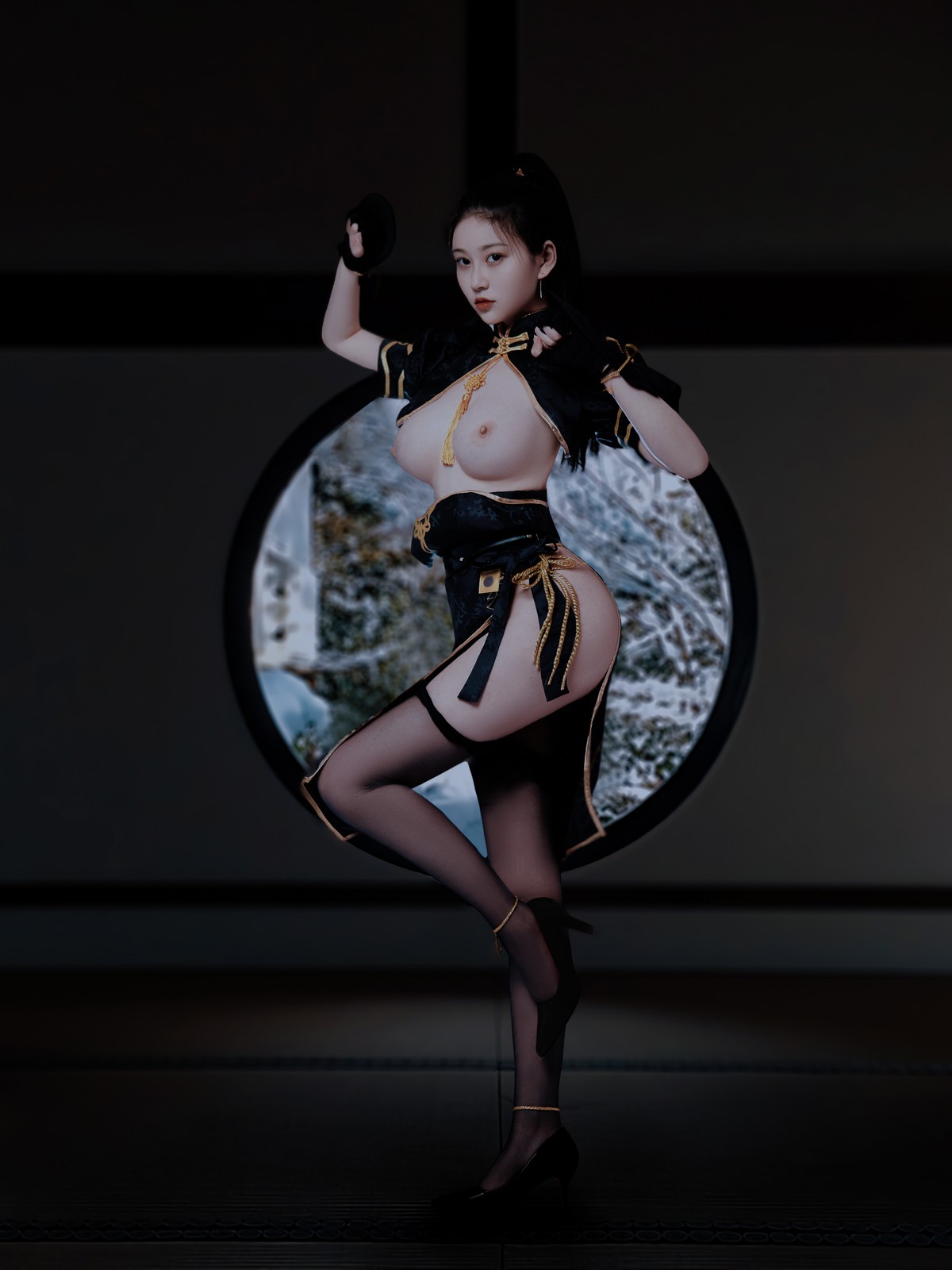 年年nnian 宁红叶角色Cosplay写真 武侠风图集插图2