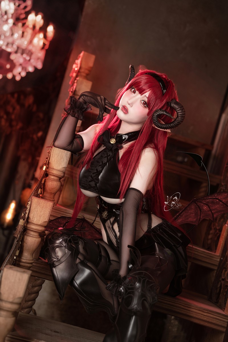 切切Celia 兴登堡 Hindenburg Cosplay Azur Lane 写真 38P