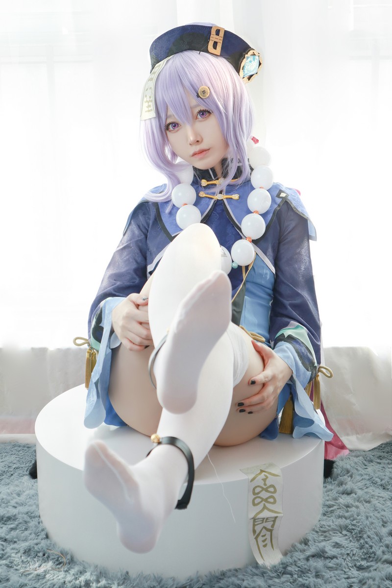 Asagiriai（愛ちゃん）原神 七七 Cosplay写真图集 35P 高清美图合集 (355MB)插图3