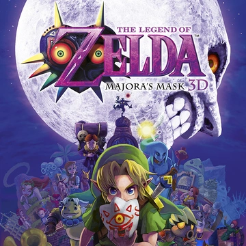 The Legend of Zelda: Majora's Mask 3DS box art