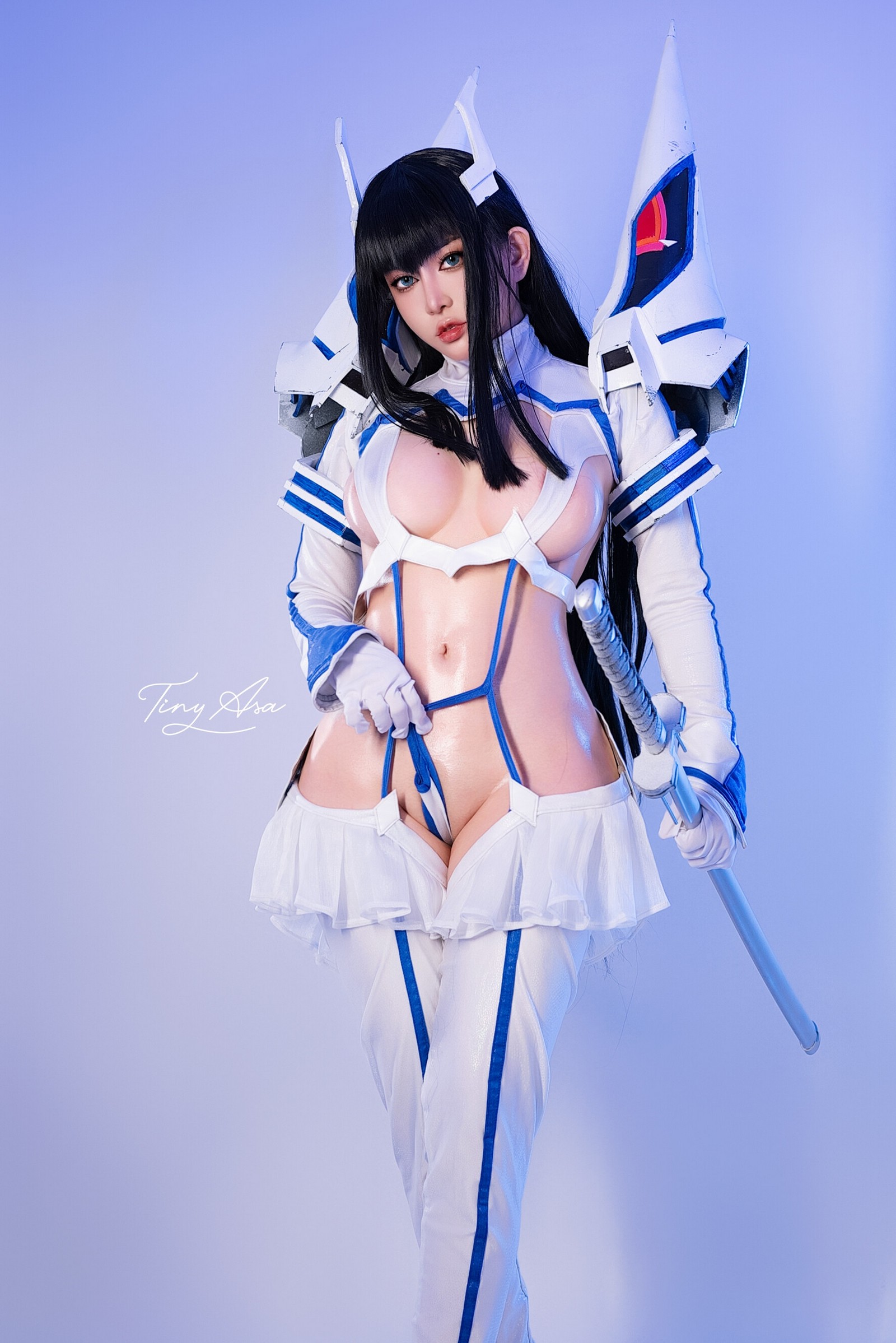 Tiny Asa – Satsuki Kiryuin 皐月 Cosplay 图包＋高清视频（33P7V-762MB）插图2