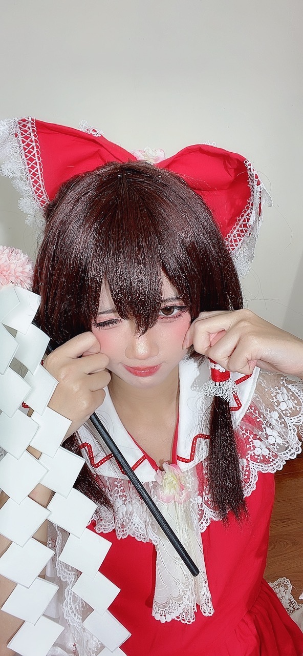 PoppaChan Reimu Hakurei Cosplay (Touhou Project) – 111 Photos 14 Videos 1.13GB插图4