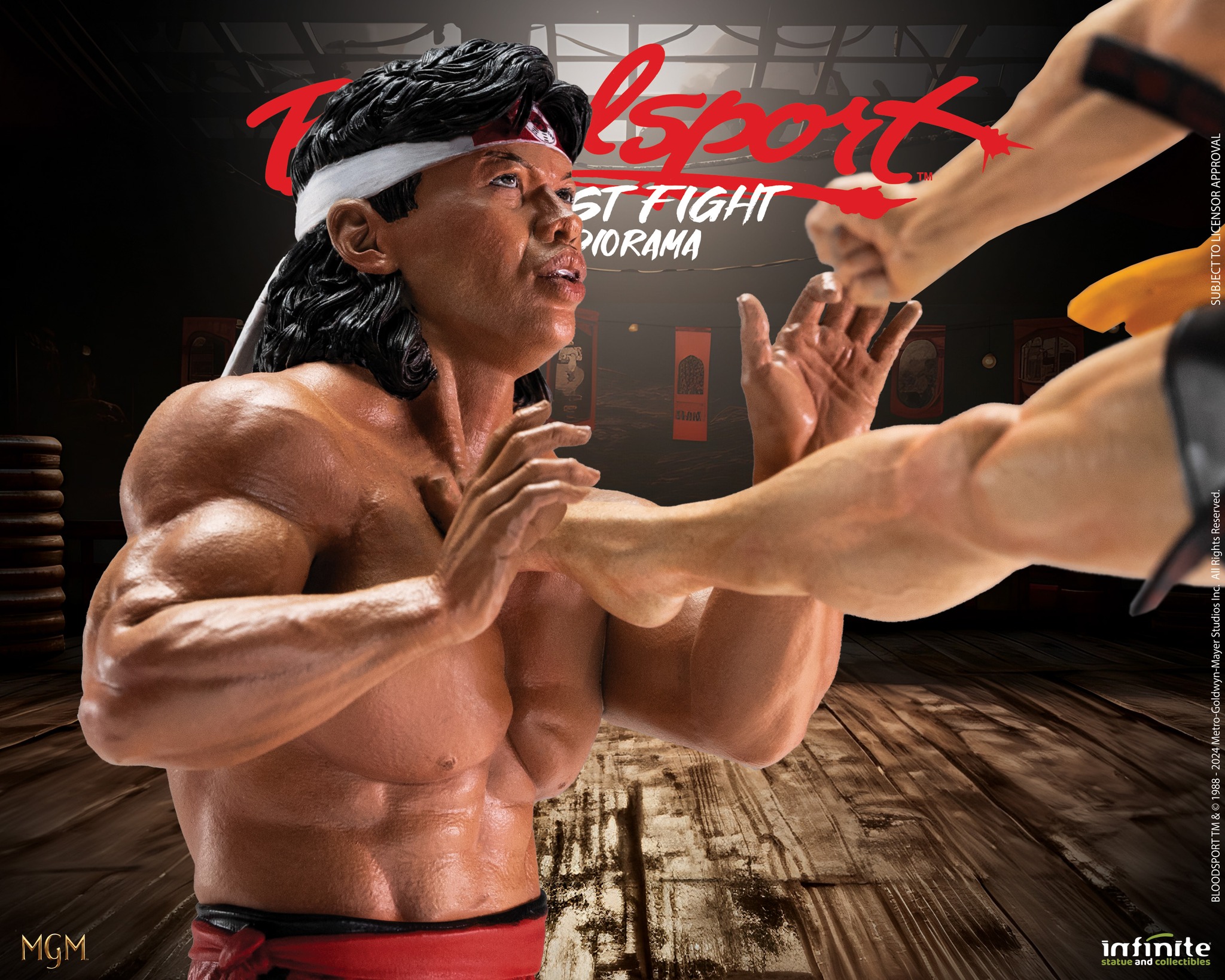 【早い者勝ち】TBNW ぼすうる BossNoeul 試写会 限定ポスター Infinite Statue: Bloodsport (Van Damme / Yeung) - The Last