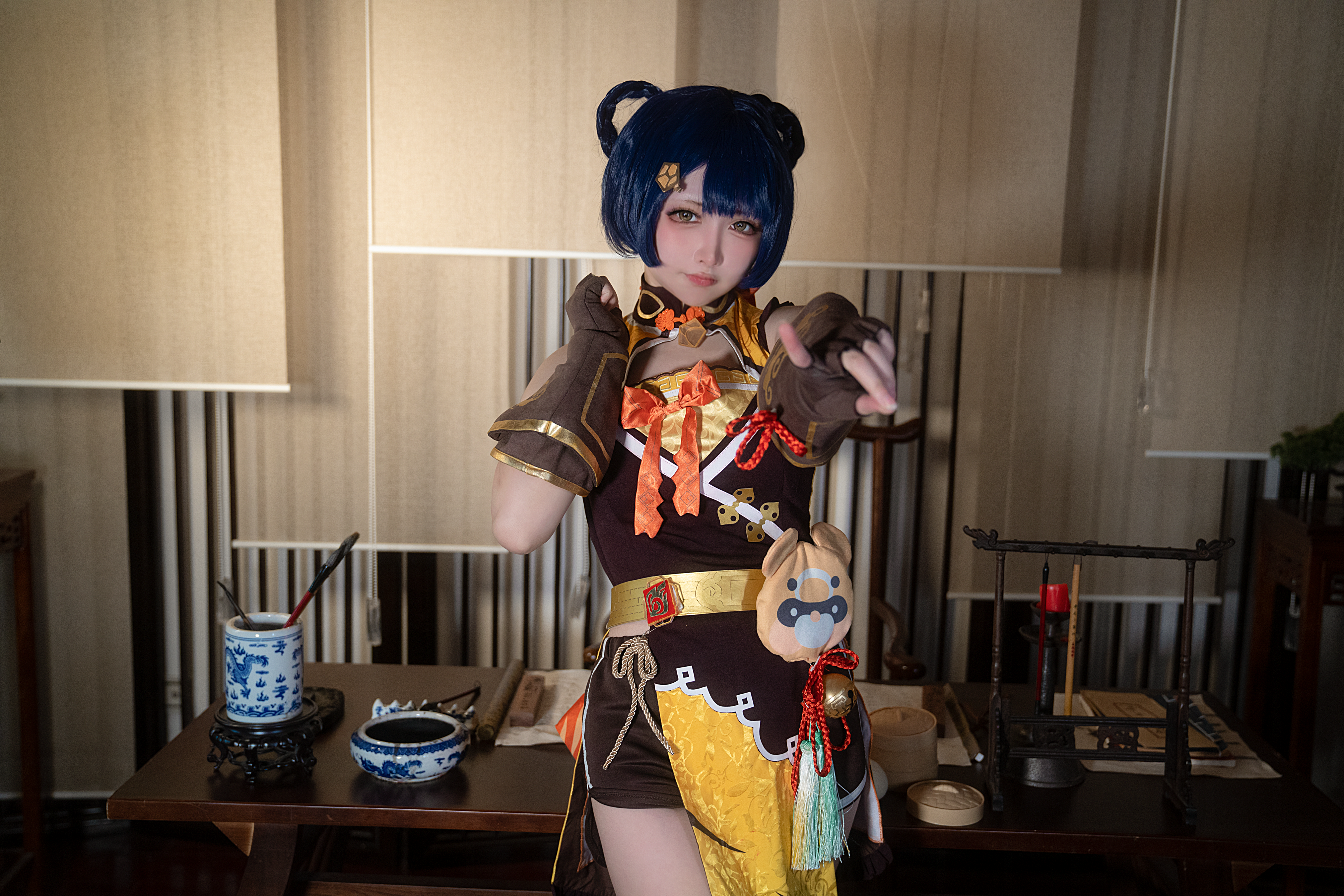 樱梨梨 原神 小香菱 Cosplay 写真集｜角色还原高清图集（37P｜818MB）插图8