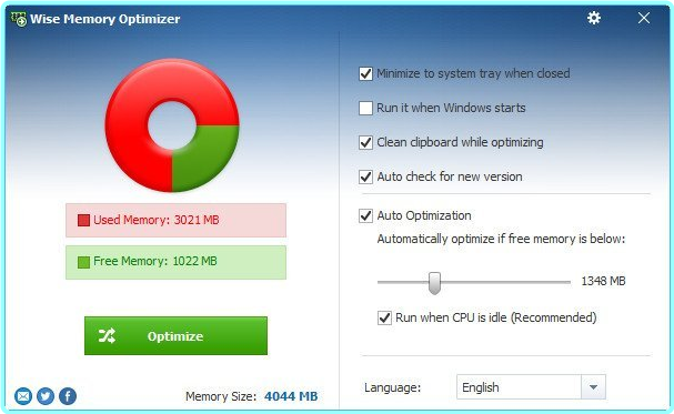 Wise Memory Optimizer 4.2.4.132 Multilingual – (5 MB) Wise Memory Optimizer 4.2.4.132 Multilingual – (5 MB)