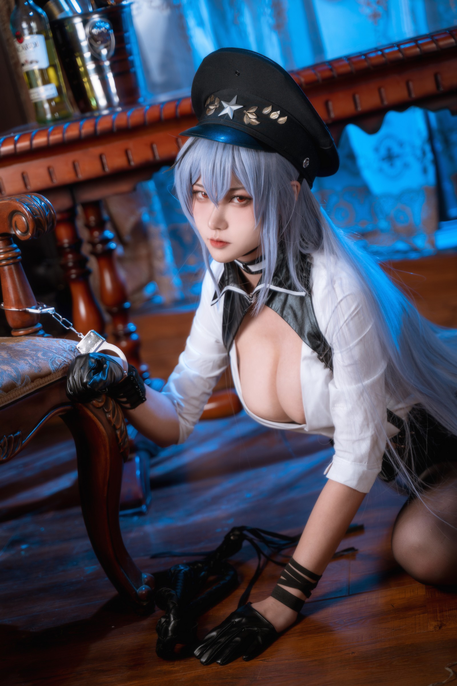 Seya-狮砸 – 碧蓝航线 甘古特·坚定的执行者 Cos 高清写真（12P-119MB）插图7
