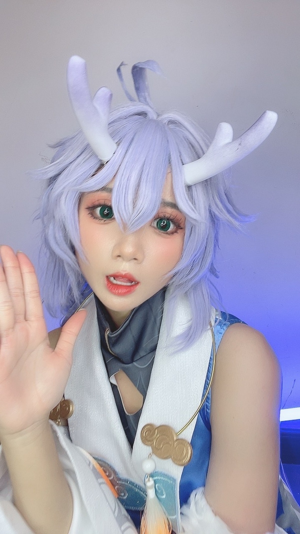 PoppaChan Bailu Cosplay Deluxe (Honkai Star Rail) – 155 Photos 12 Videos 459MB插图4