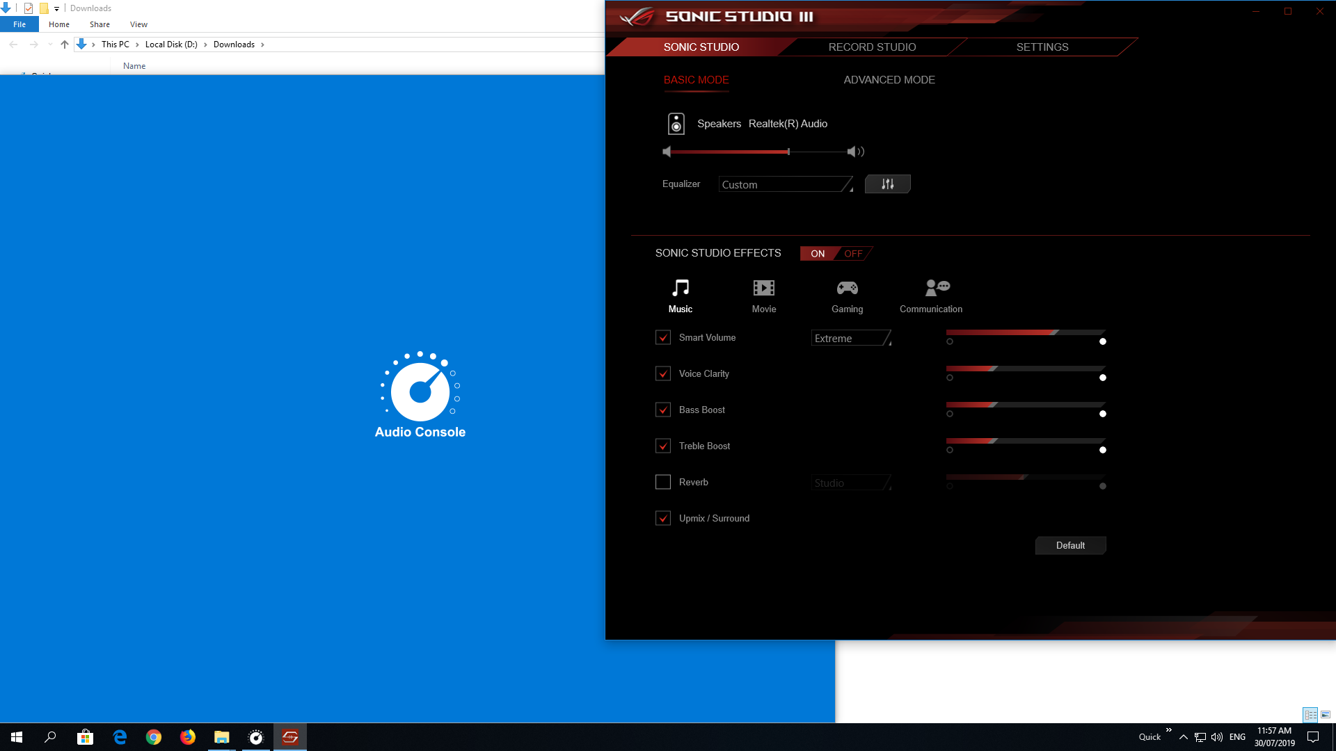 realtek sound control panel realtek sound control panel