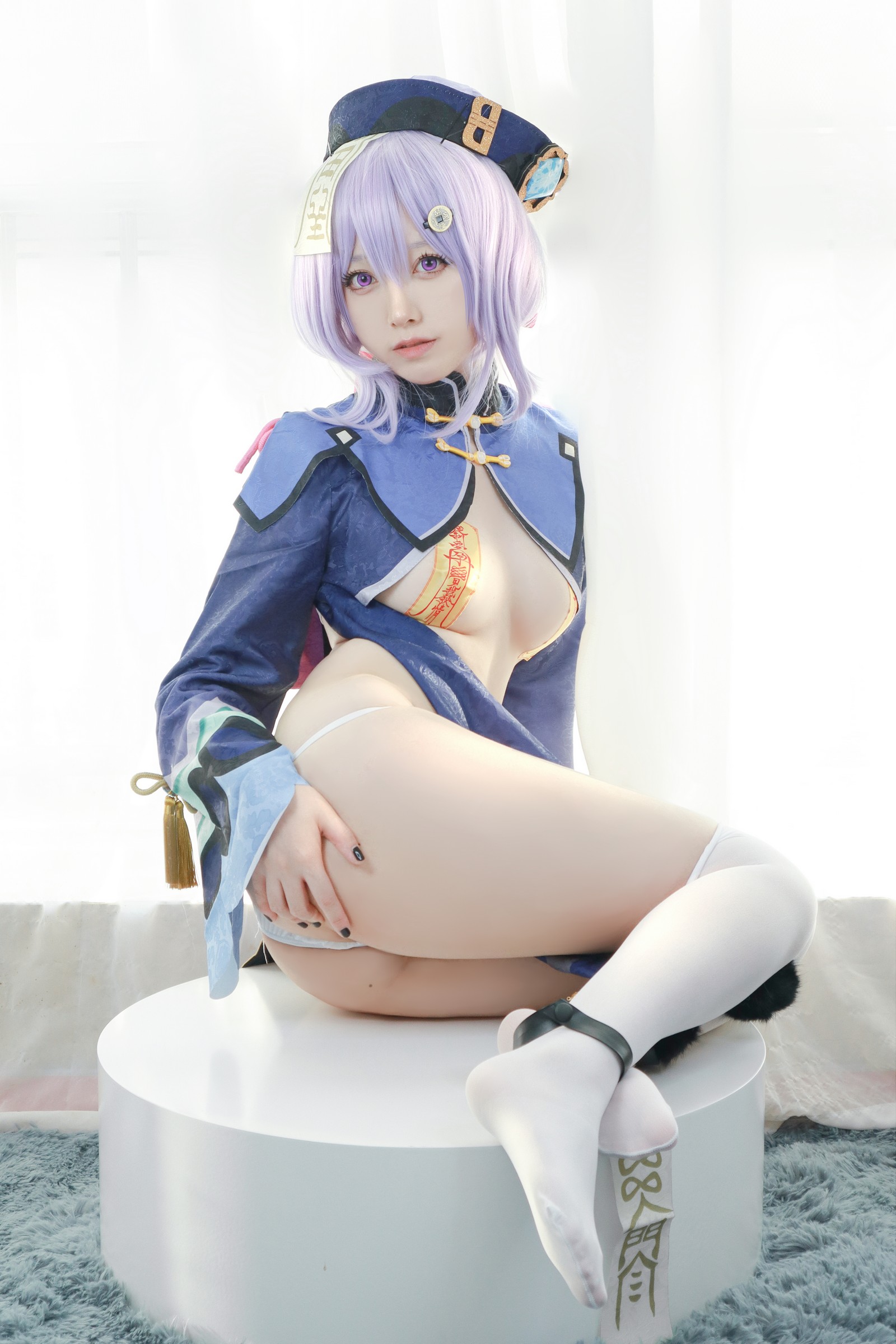 朝霧愛 – 原神 Qiqi 七七 Cosplay 高清写真（35P-355.3M）插图5
