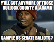 AL vote fraud Bullock