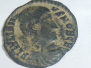 AE4 de imitación bárbara de Juliano II. FEL TEM REPARATIO. Soldado romano alanceando a jinete caido. Lugdunum. P1010256-2