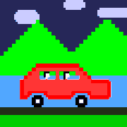 Retro Burnout gif