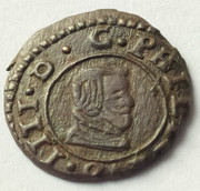 4 Maravedis de Felipe IV de Madrid, sobrefecha 1663/4 IMG-20210430-214736