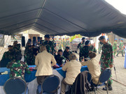 Kegiatan Donor Darah - HUT TNI ke-76