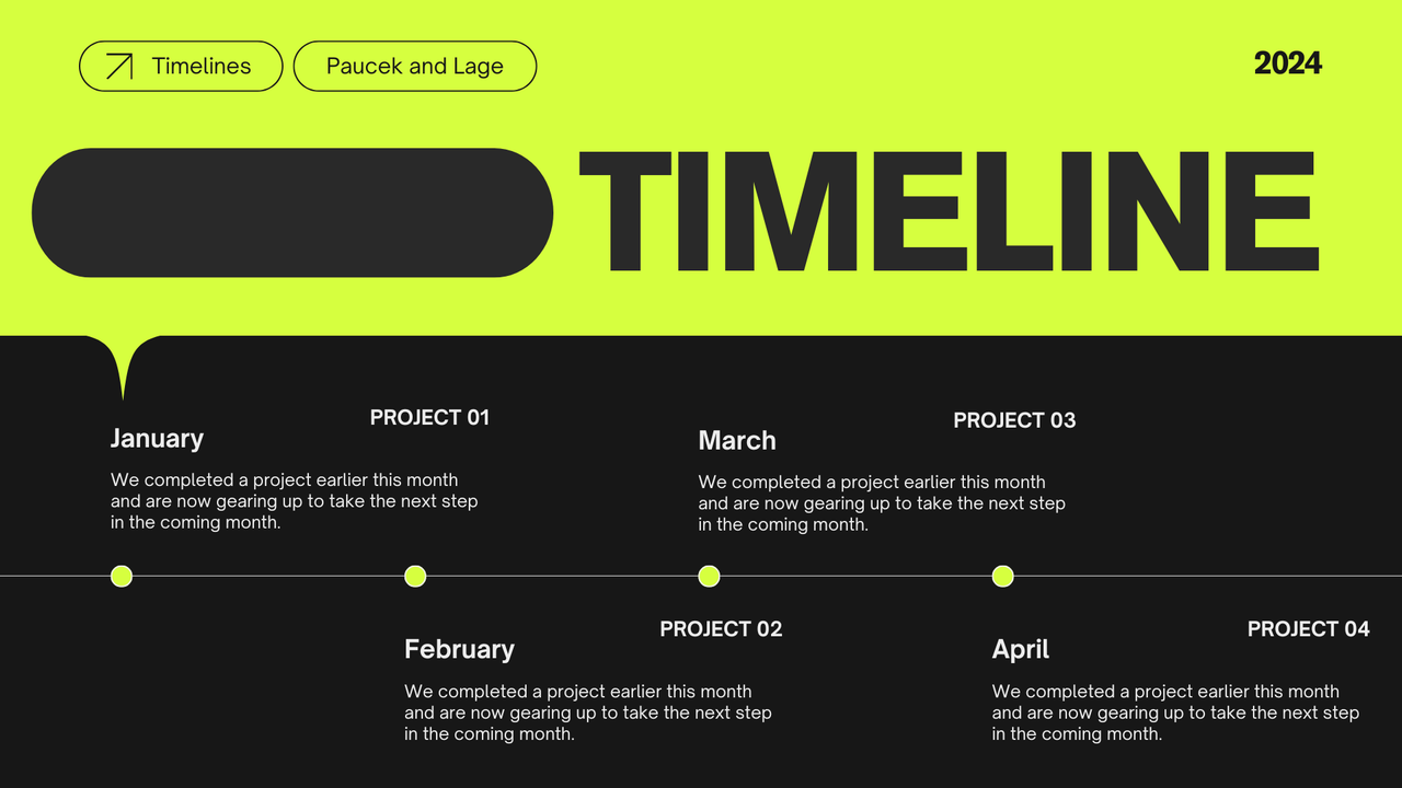 Green and Black Bold Creative Brief Presentation